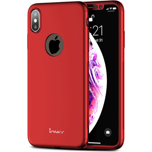 

Чехол-накладка Ipaky 360° PC Full Protection PC Case Apple iPhone X/Xs Red (bz_F_104521)