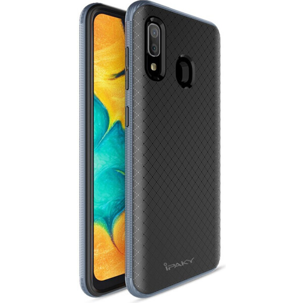 

Чехол-накладка Ipaky Bumblebee Series/PC Frame With TPU Case Samsung Galaxy A20/A30 Blue (bz_F_104085)