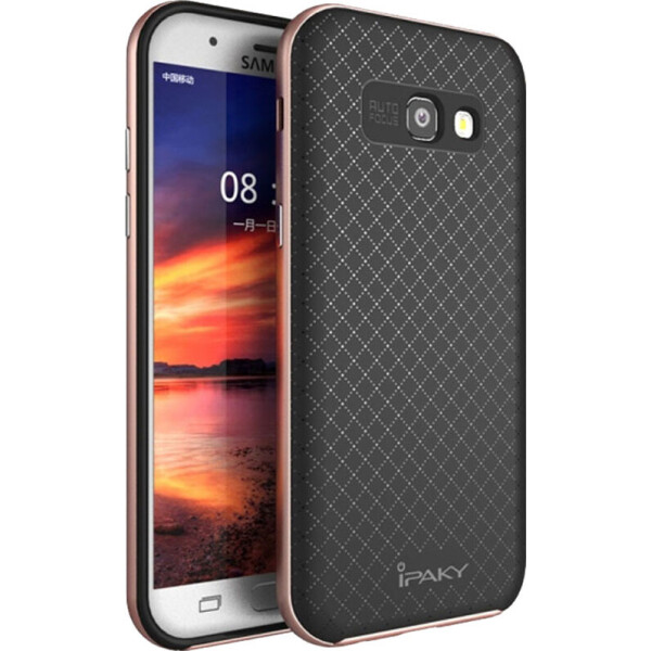 

Чехол-накладка Ipaky TPU+PC Samsung A7 A720F 2017 Black/Rose Gold (bz_F_50769)