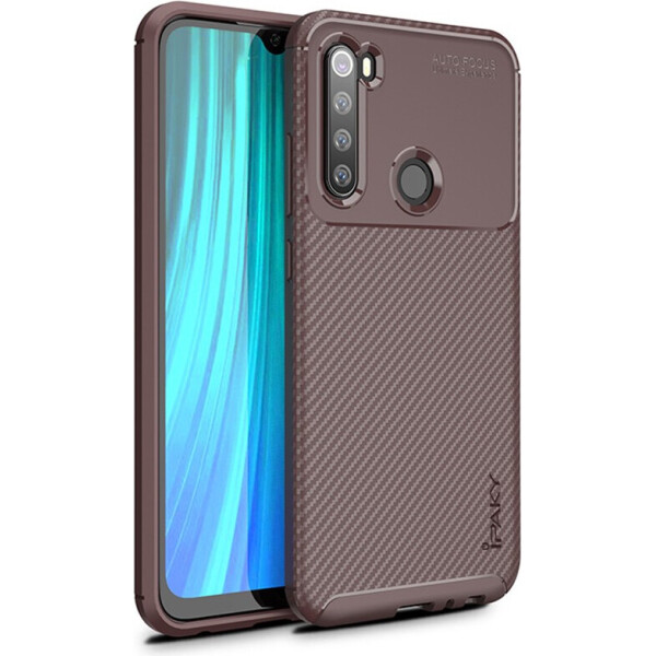 

Чехол-накладка Ipaky Carbon Fiber Series/Soft TPU Case Xiaomi Redmi Note 8 Coffee (bz_F_104401)