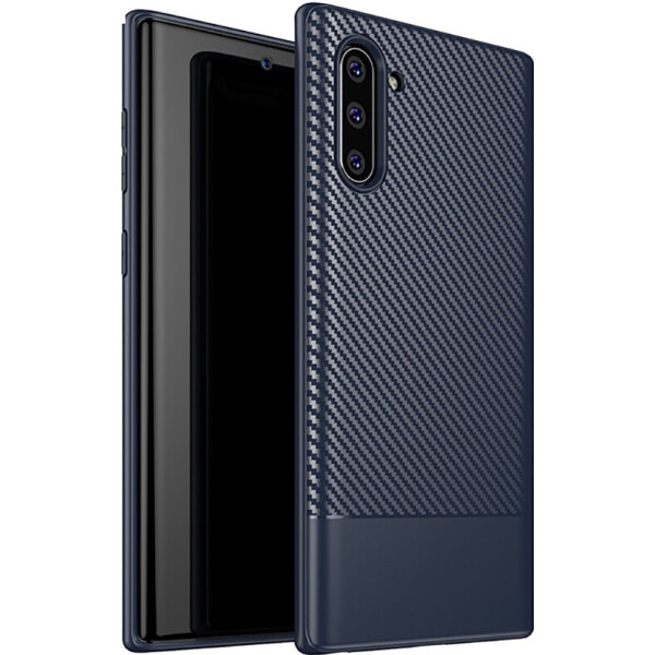 

Чехол-накладка Ipaky Moosy Series/TPU With Carbon Fiber Case Samsung Galaxy Note 10 Blue (bz_F_104477)