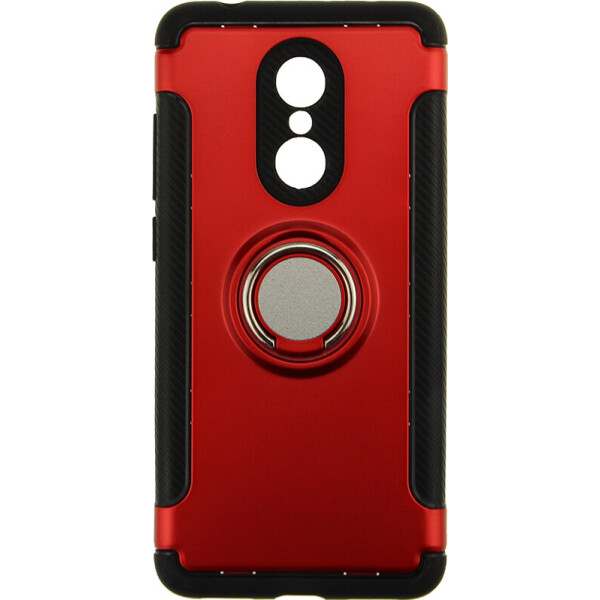 

Чехол-накладка TOTO TPU Case Ring series 2 in 1 Xiaomi Redmi 5 Red (bz_F_66948)