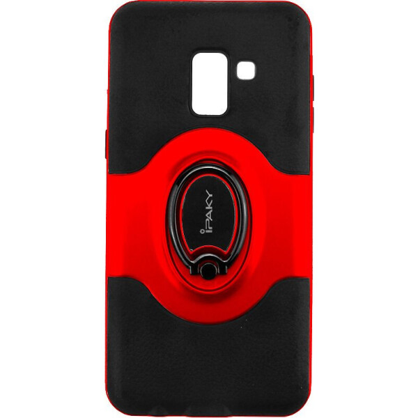 

Чехол-накладка Ipaky 360° Free Rotation Ring Holder case Samsung Galaxy A8 Plus A730F Red (bz_F_62398)