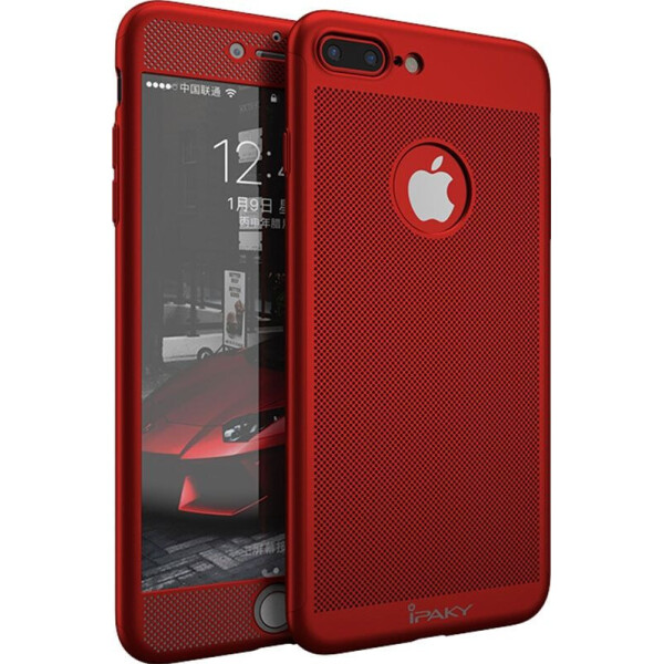 

Чехол-накладка Ipaky 360 Mesh PC Heat Dissipation cover case 3 in 1 Apple iPhone 7 Plus Red (bz_F_53640)