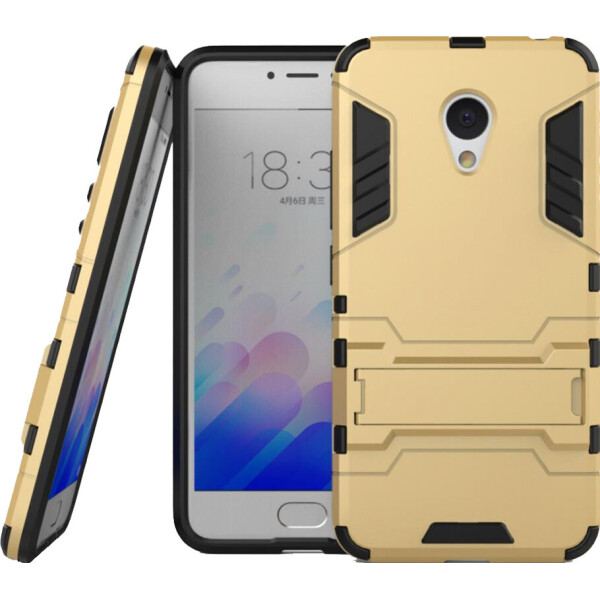 

Чехол-накладка TOTO TPU+PC Shockproof case Meizu M3S Gold (bz_F_50096)
