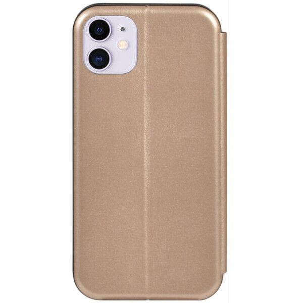 

Чехол-накладка TOTO Book Rounded Leather Case Apple iPhone 11 Gold (bz_F_102412)