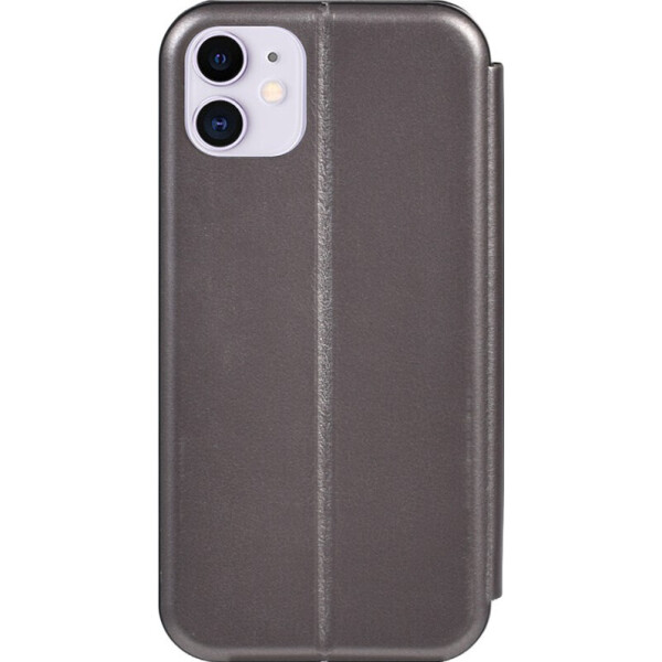 

Чехол-накладка TOTO Book Rounded Leather Case Apple iPhone 11 Gray (bz_F_102413)