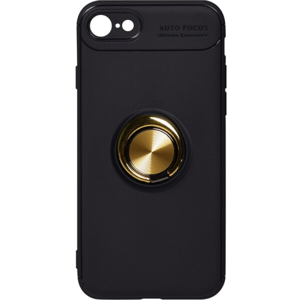 

Чехол-накладка TOTO Car Magnetic Ring TPU Case Apple iPhone 7/ iPhone 8 Black/Gold (bz_F_101642)