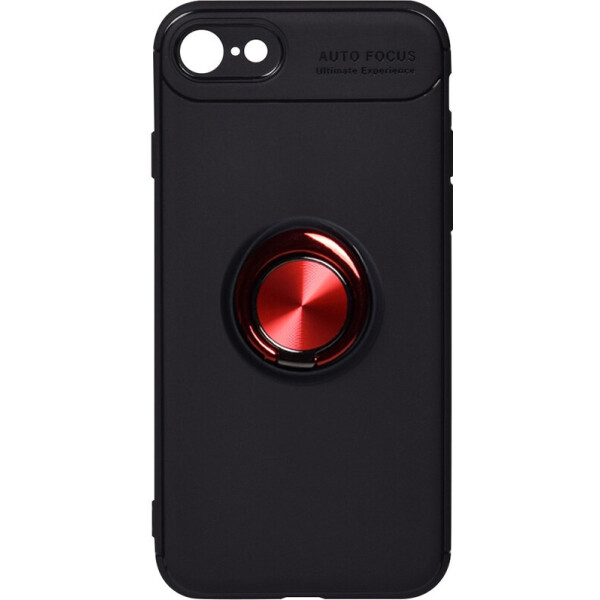 

Чехол-накладка TOTO Car Magnetic Ring TPU Case Apple iPhone 7/ iPhone 8 Black/Red (bz_F_101641)