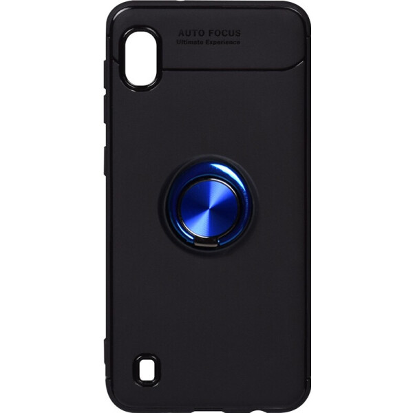 

Чехол-накладка TOTO Car Magnetic Ring TPU Case Samsung Galaxy A10 Black/Blue (bz_F_101635)