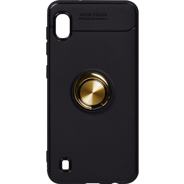 

Чехол-накладка TOTO Car Magnetic Ring TPU Case Samsung Galaxy A10 Black/Gold (bz_F_101638)