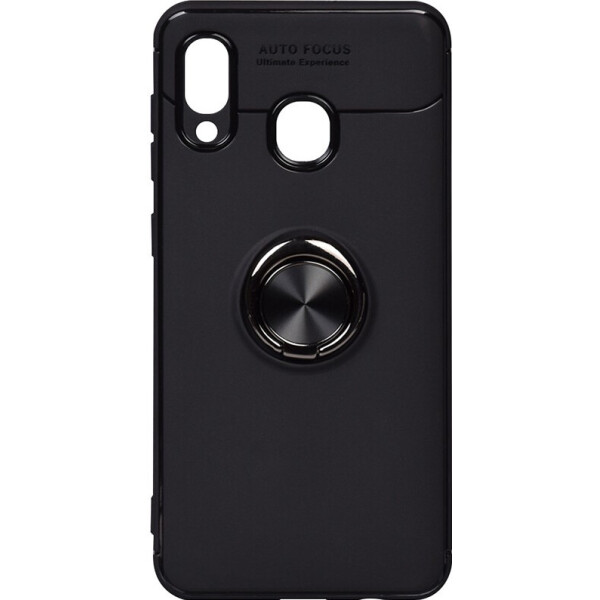 

Чехол-накладка TOTO Car Magnetic Ring TPU Case Samsung Galaxy A20/A30 Black/Black (bz_F_101661)