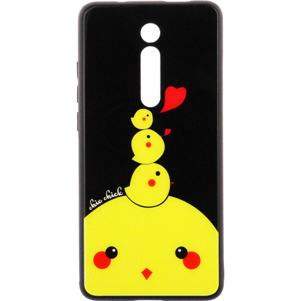 

Чехол-накладка TOTO Cartoon Print Glass Case Xiaomi Mi 9T/Mi 9T Pro/Redmi K20/K20 Pro Chicken Chick (bz_F_104180)