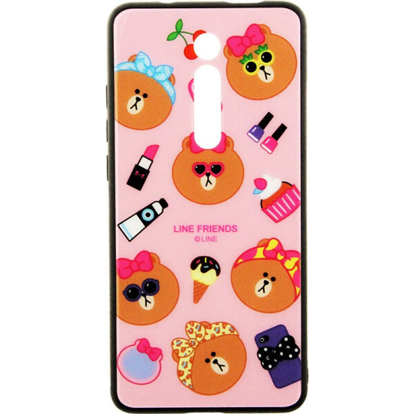 

Чехол-накладка TOTO Cartoon Print Glass Case Xiaomi Mi 9T/Mi 9T Pro/Redmi K20/K20 Pro Line friends Linc (bz_F_104186)