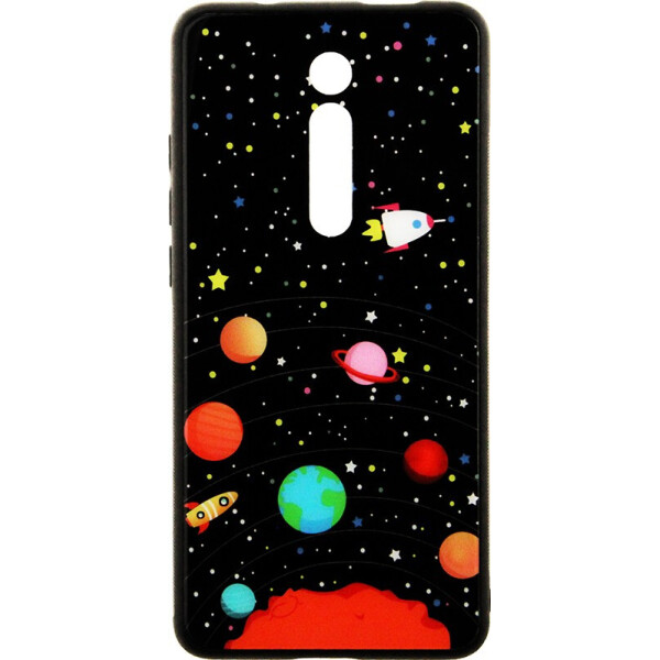 

Чехол-накладка TOTO Cartoon Print Glass Case Xiaomi Mi 9T/Mi 9T Pro/Redmi K20/K20 Pro Planets (bz_F_104190)