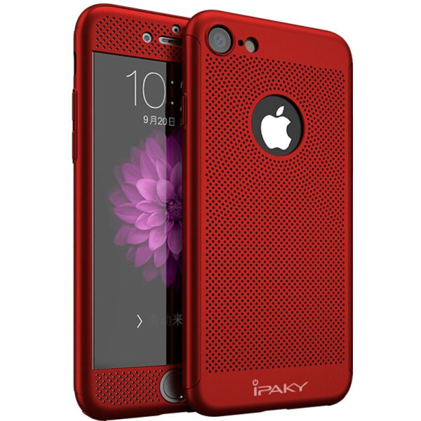 

Чехол-накладка Ipaky 360°Protection PC Case with heat-dissipation design Apple iPhone 7 Red (bz_F_62346)