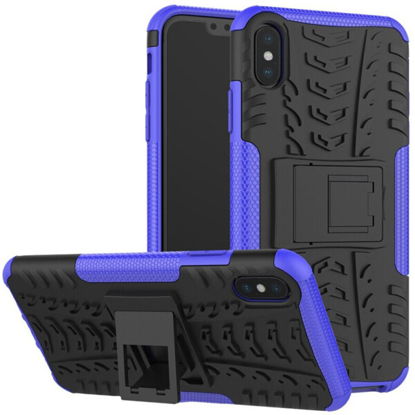 

Чехол-накладка TOTO Dazzle Kickstand 2 in 1 Case Apple iPhone X/Xs Blue (bz_F_101256)