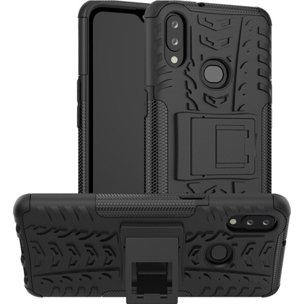 

Чехол-накладка TOTO Dazzle Kickstand 2 in 1 Case Samsung Galaxy A10s Black (bz_F_103379)