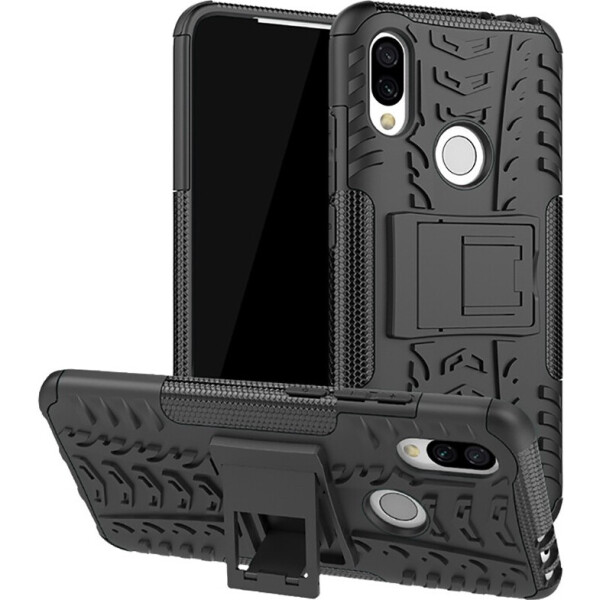 

Чехол-накладка TOTO Dazzle Kickstand 2 in 1 Case Xiaomi Redmi 7 Black (bz_F_100413)