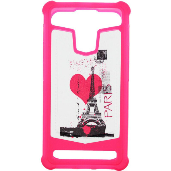 

Чехол-накладка TOTO Universal TPU case with image 4,5" Eiffel Tower Pink (bz_F_53921)