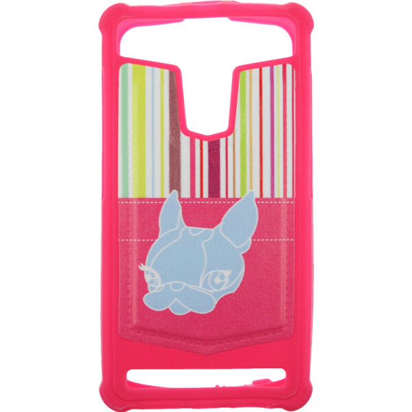 

Чехол-накладка TOTO Universal TPU case with image 5,5" Dog Pink (bz_F_54099)