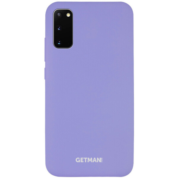 

Чехол Silicone Cover GETMAN for Magnet для Samsung Galaxy S20 Сиреневый / Dasheen (is_00000036015_7)