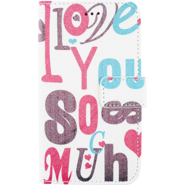 

Чехол-книжка TOTO Book Universal cover Picture Love with window 4.0'-4.5' Hot Pink (bz_F_54936)