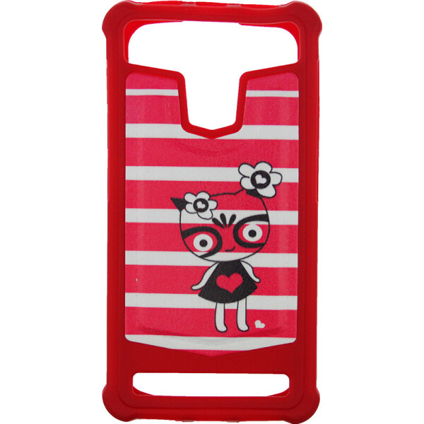 

Чехол-накладка TOTO Universal TPU case with image 5,5" Kitty Red (bz_F_54098)