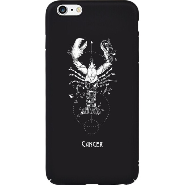 

Чехол-накладка TOTO Full PC Print Case Apple iPhone 6 Plus/6s Plus #169_Cancer Black (bz_F_107879)