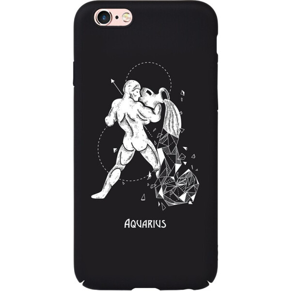 

Чехол-накладка TOTO Full PC Print Case Apple iPhone 6/6s #164_Aquarius Black (bz_F_107872)