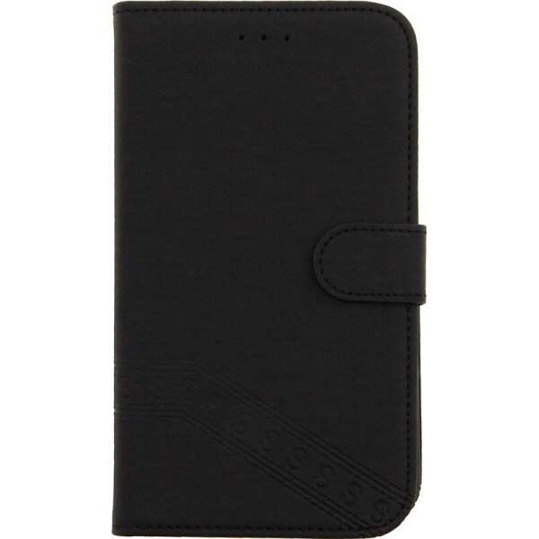 

Чехол-книжка TOTO Book cover silicone slide Universal 6,5" (№4) Black (bz_F_78672)