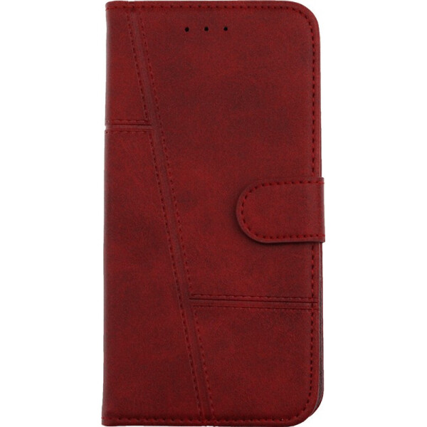 

Чехол-книжка TOTO Book cover silicone slide Universal 6,5" (№1) Red (bz_F_78627)