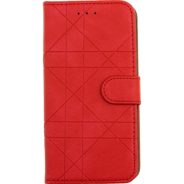 

Чехол-книжка TOTO Book cover silicone slide Universal 6,5" (№3) Red (bz_F_78666)