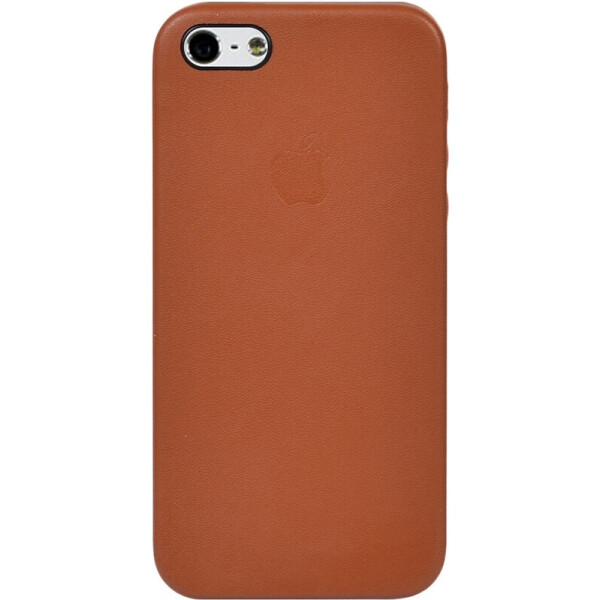 

Чехол-накладка TOTO Leather Case Apple iPhone 5/5s/SE Brown (bz_F_104602)