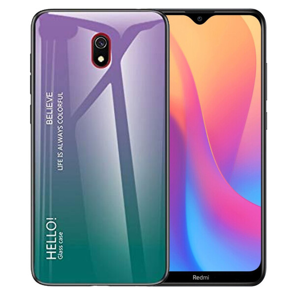 

TPU+Glass чехол Gradient HELLO для Xiaomi Redmi 8a (is_00000033726_4)