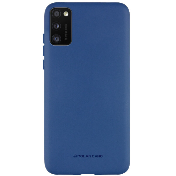 

TPU чехол Molan Cano Smooth для Samsung Galaxy A41 Синий (is_00000035649_7)