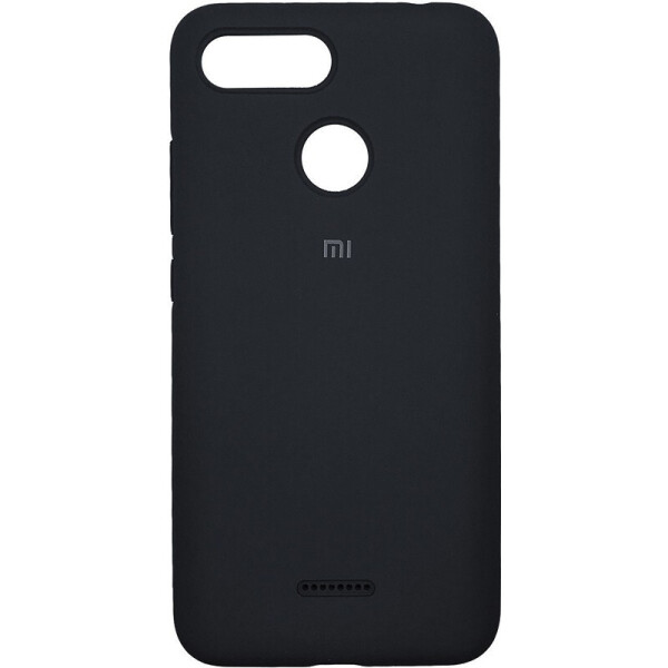

Чехол-накладка TOTO Silicone Case Xiaomi Redmi 6 Black (bz_F_100375)