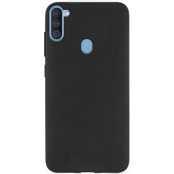 

TPU чехол Molan Cano Smooth для Samsung Galaxy A11 Черный (is_00000035648_9)