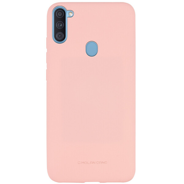 

TPU чехол Molan Cano Smooth для Samsung Galaxy A11 Розовый (is_00000035648_5)