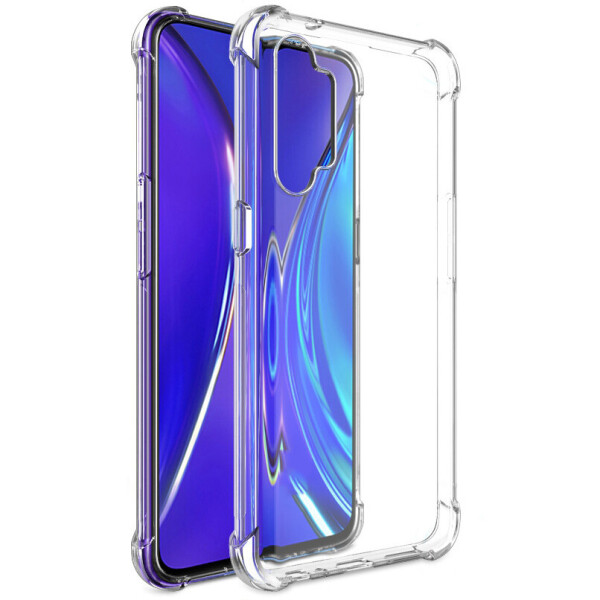 

TPU чехол GETMAN Ease с усиленными углами для Realme XT Прозрачный / Transparent (is_00000035609_1)