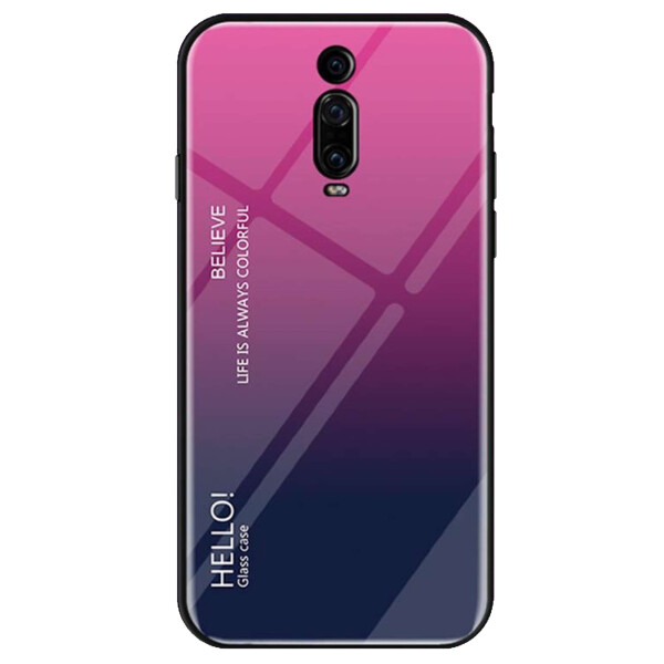 

TPU+Glass чехол Gradient HELLO для Xiaomi Redmi K20 / K20 Pro / Mi9T / Mi9T Pro (is_00000030471_2)