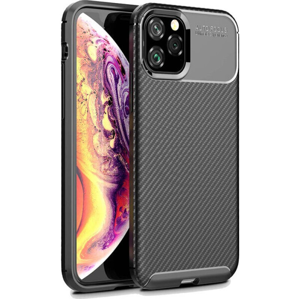 

Чехол-накладка TOTO TPU Carbon Fiber 1,5mm Case Apple iPhone 11 Pro Black (bz_F_102394)