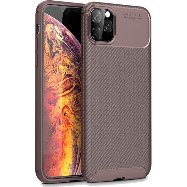 

Чехол-накладка TOTO TPU Carbon Fiber 1,5mm Case Apple iPhone 11 Pro Max Coffee (bz_F_102398)
