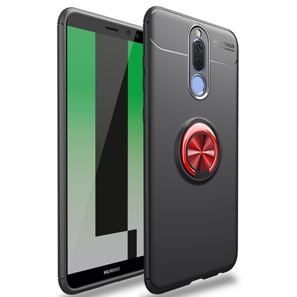 

TPU чехол Deen ColorRing под магнитный держатель (opp) для Xiaomi Redmi 8 Черный / Красный (is_00000035395_3)