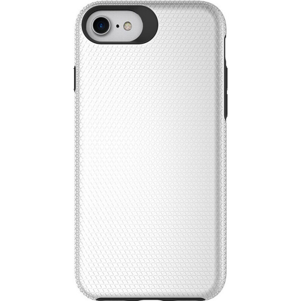 

Чехол-накладка TOTO Triangle TPU+PC Case Apple iPhone 7/ iPhone 8 Silver (bz_F_100271)