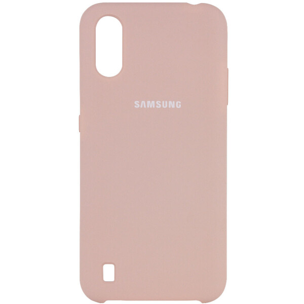 

Чехол Silicone Cover (AA) для Samsung Galaxy A01 Розовый / Pink Sand (is_00000034765_13)