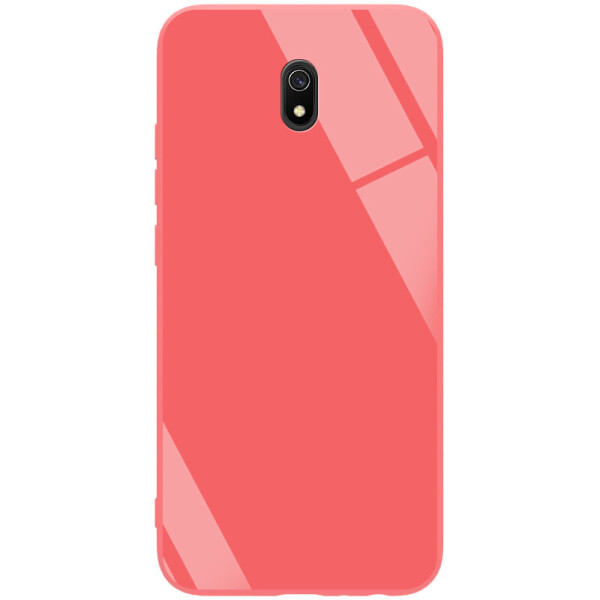 

TPU+Glass чехол GLOSSY для Xiaomi Redmi 8a Красный / Red orchid (is_00000034298_6)