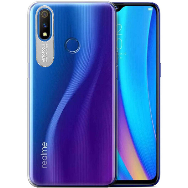 

TPU чехол Epic clear flash для Realme 3 Бесцветный / Серебряный (is_00000034058_3)