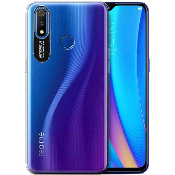 

TPU чехол Epic clear flash для Realme 3 Бесцветный / Черный (is_00000034058_5)