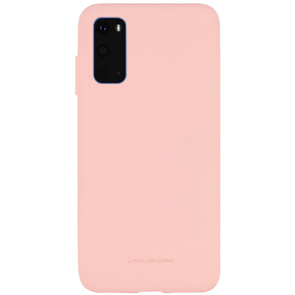 

TPU чехол Molan Cano Smooth для Samsung Galaxy S20 Розовый (is_00000034042_5)